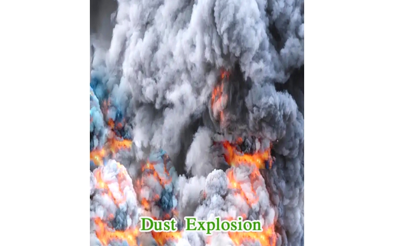 Testing device and data processing for the minimum ignition temperature tester of dust clouds